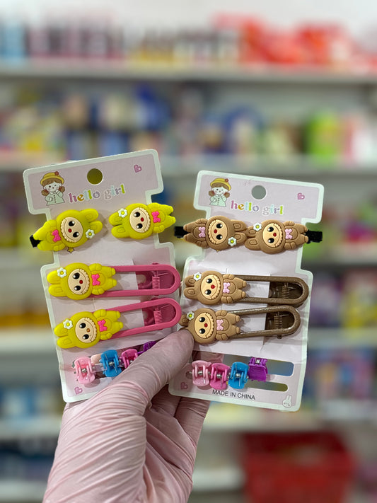 Barrette cheveux Labubu couleur aléatoire - Girlzbox