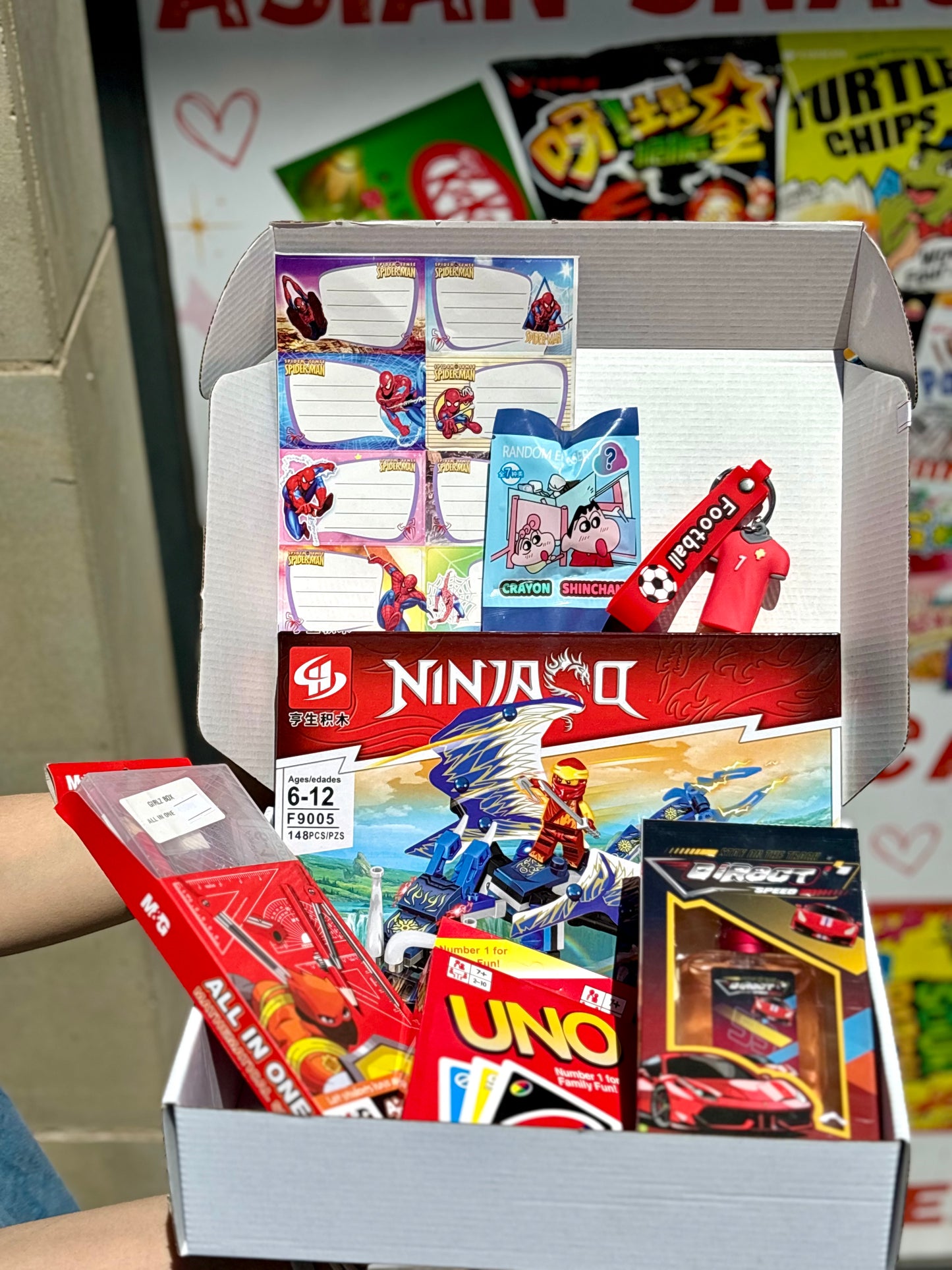 Boys box red édition jouet pour garçons cadeau - Girlzbox