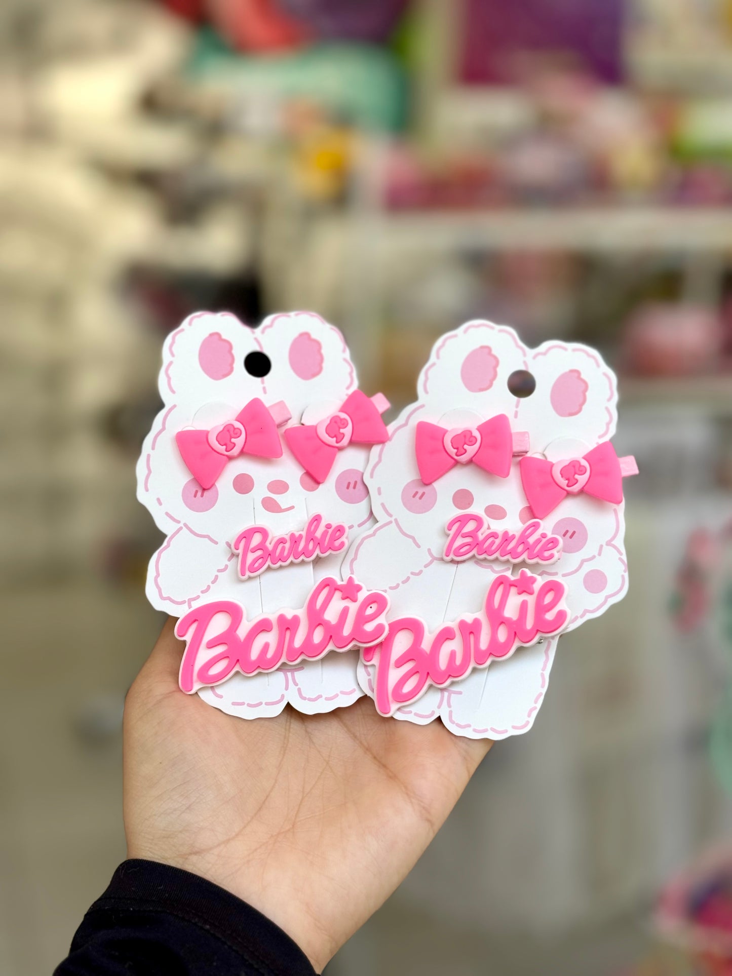 Barrettes pour les cheveux barbie - Girlzbox