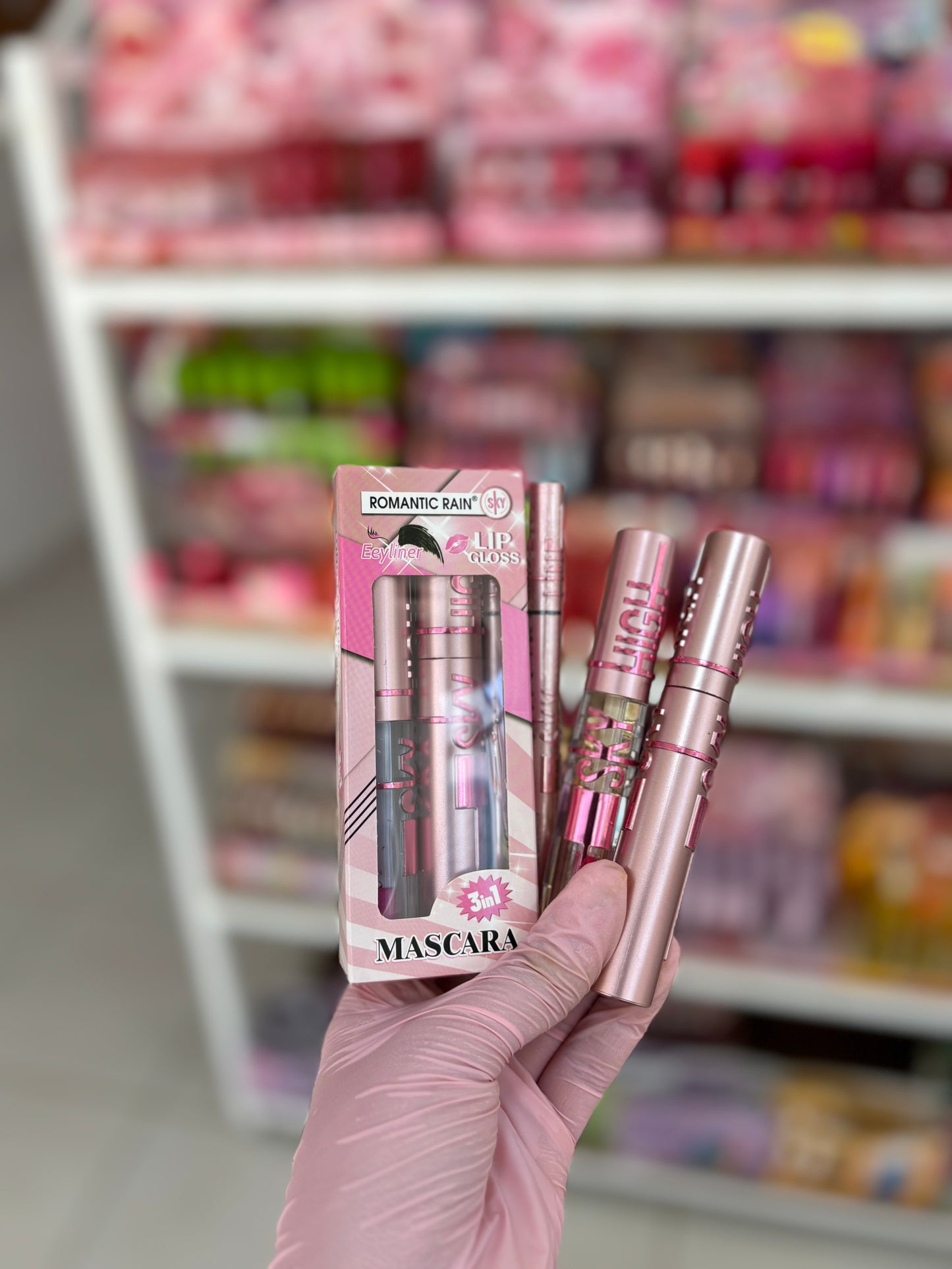 Offre x3 eyeliner gloss et mascara sky hightt - girlzbox