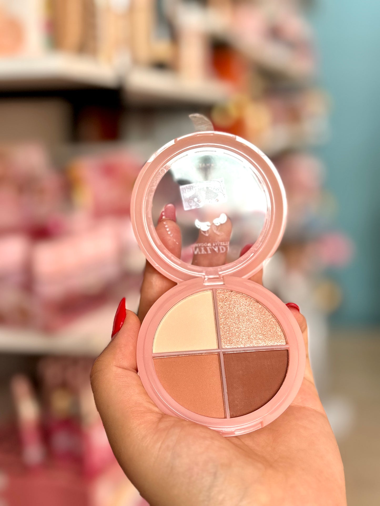 Mini Palette kawaii fards à paupières et blush highlight