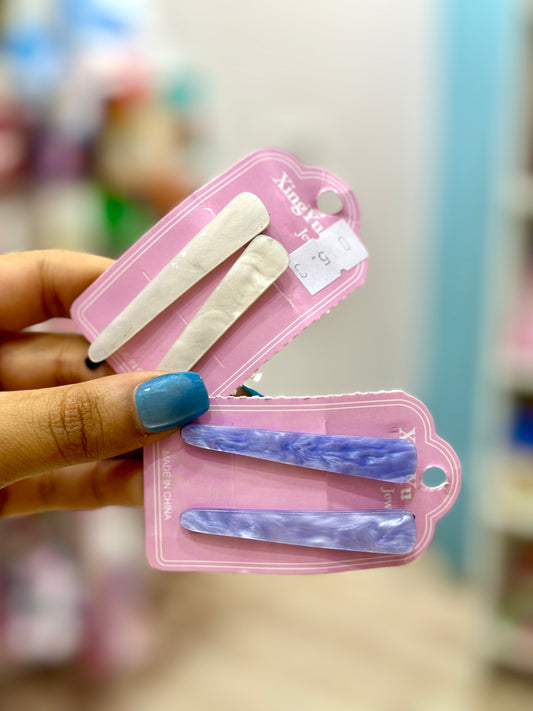2pcs Accessoire cheveux pour fille barettes hair clip  -Girlzbox