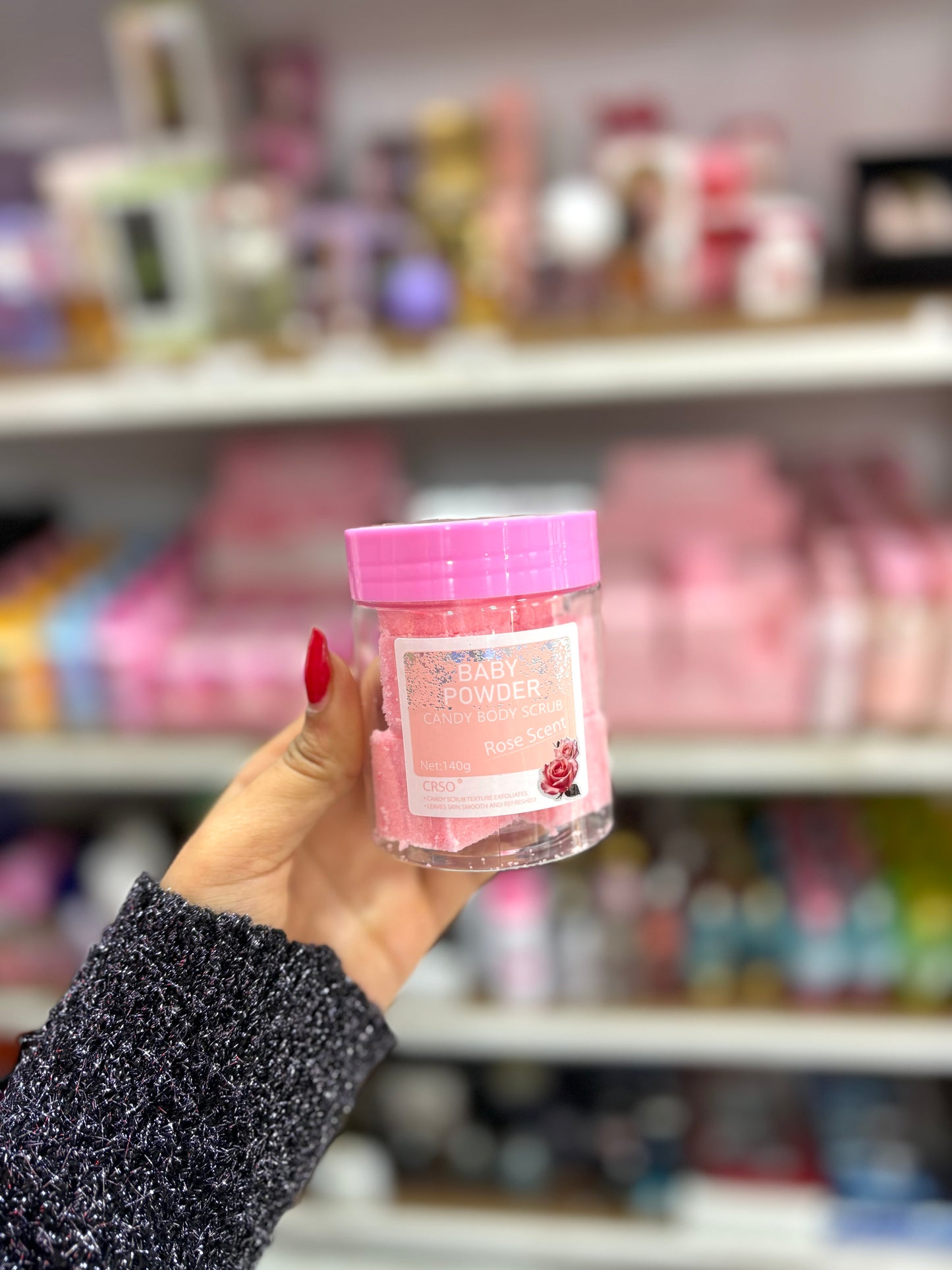 Candy body scrub baby powder - Girlzbox