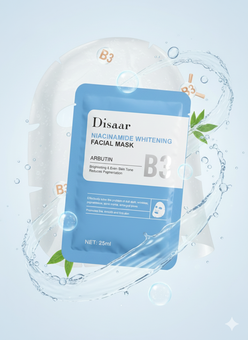 Masque pour le visage niacinamid éclaircissant - Girlzbox