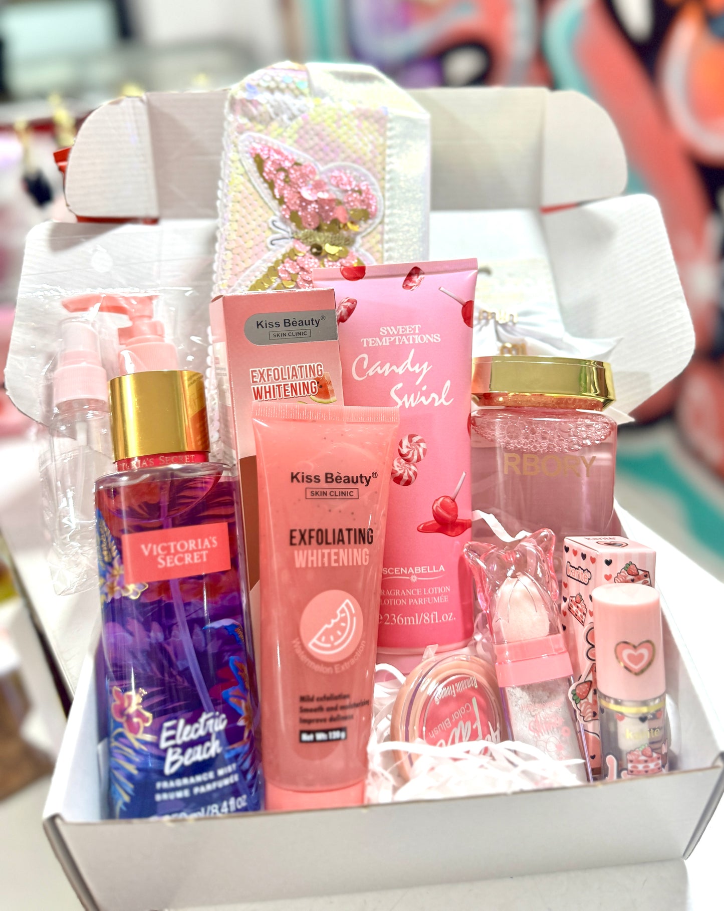 Pink sweet smell box - Girlzbox