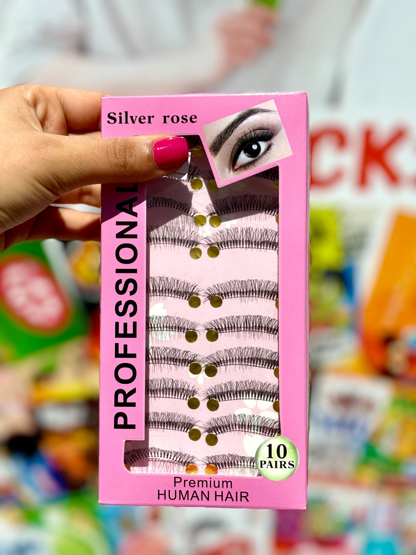 10 paires de faux cils d'œil de chat, faux cils naturels, doux et volumineux, en curl 3D épais, cils frisottants qui ressemblent à des extensions de cils, pack de faux cils - Girlzbox