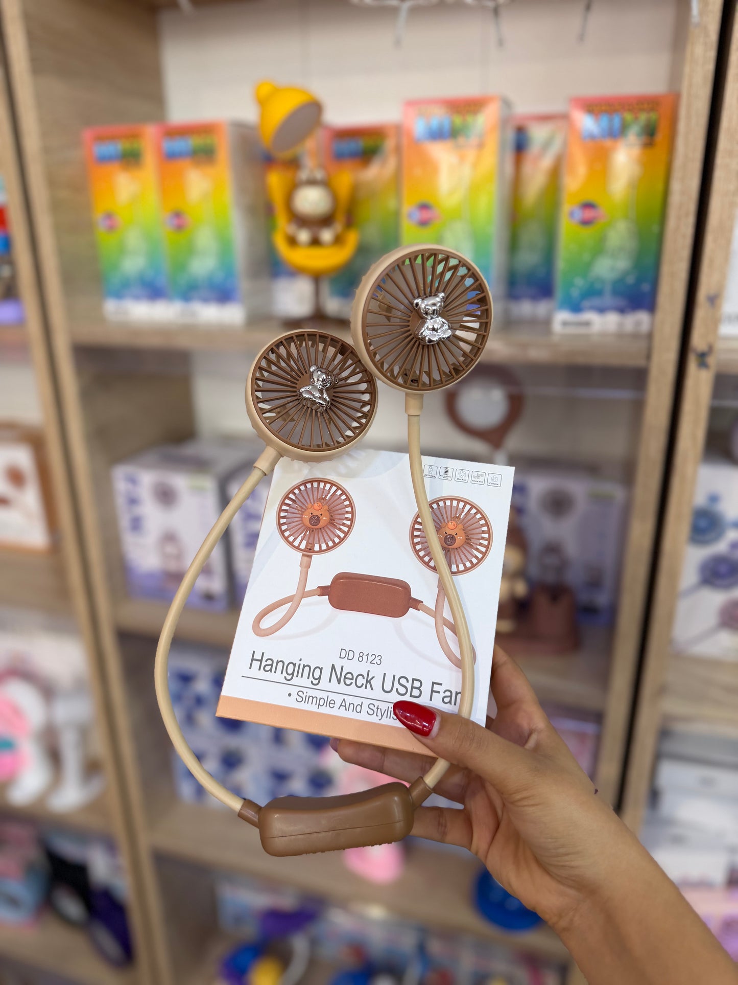 Ventilateur électrique portable - Girlzbox