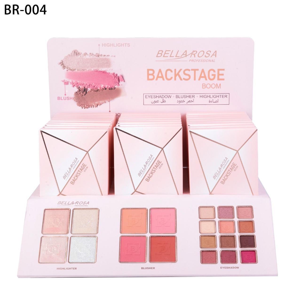Grande palette très pigmenté et professionnel tout en 1 back stage