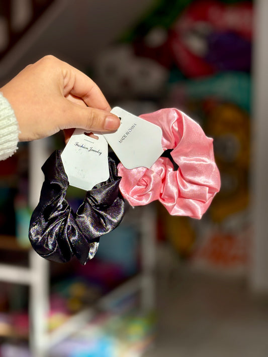 Bande cheveux satin couleur aléatoire une pièce- Girlzbox