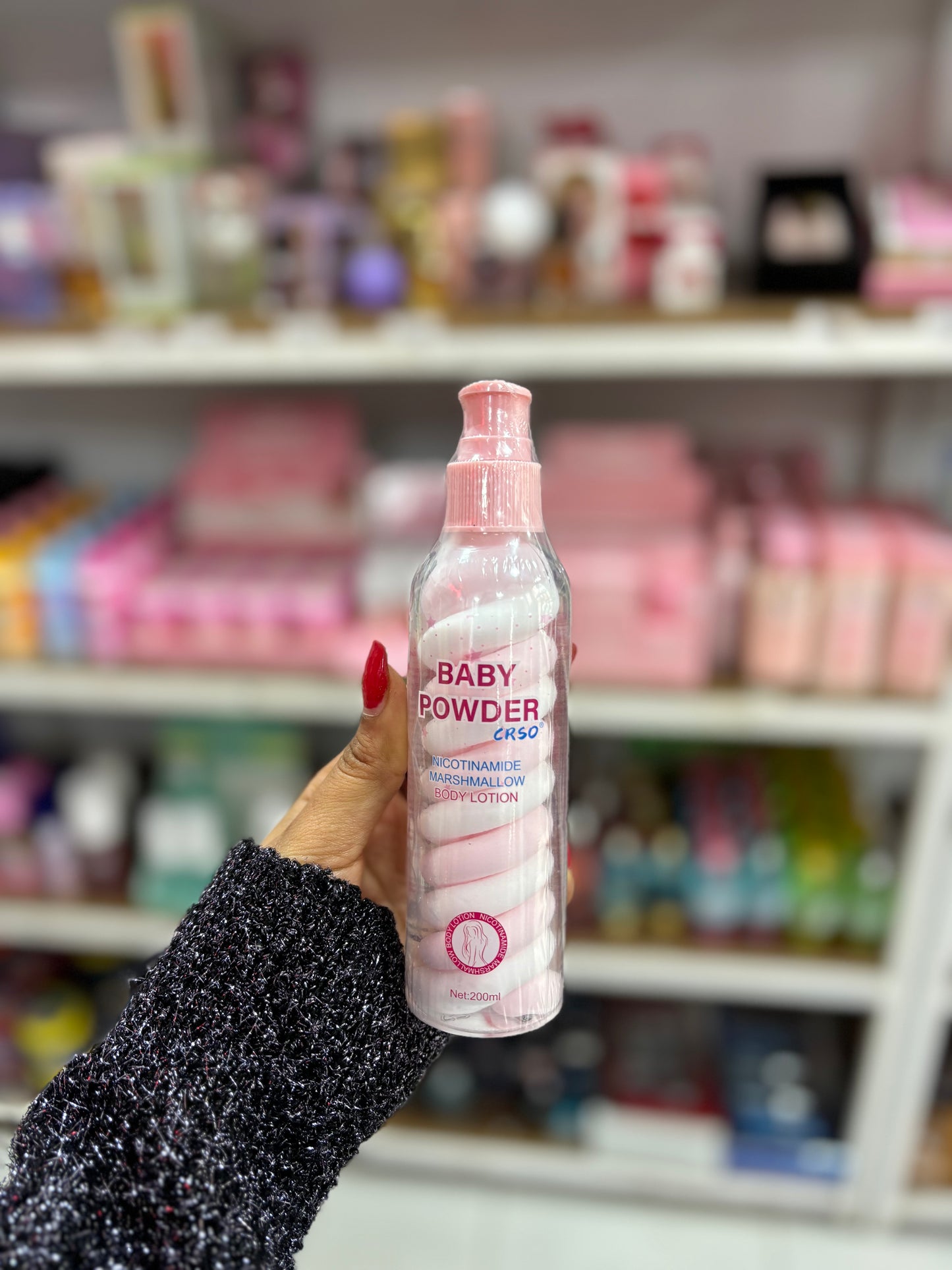 Marshmallow crème hydratante pour le corps baby powder - Girlzbox