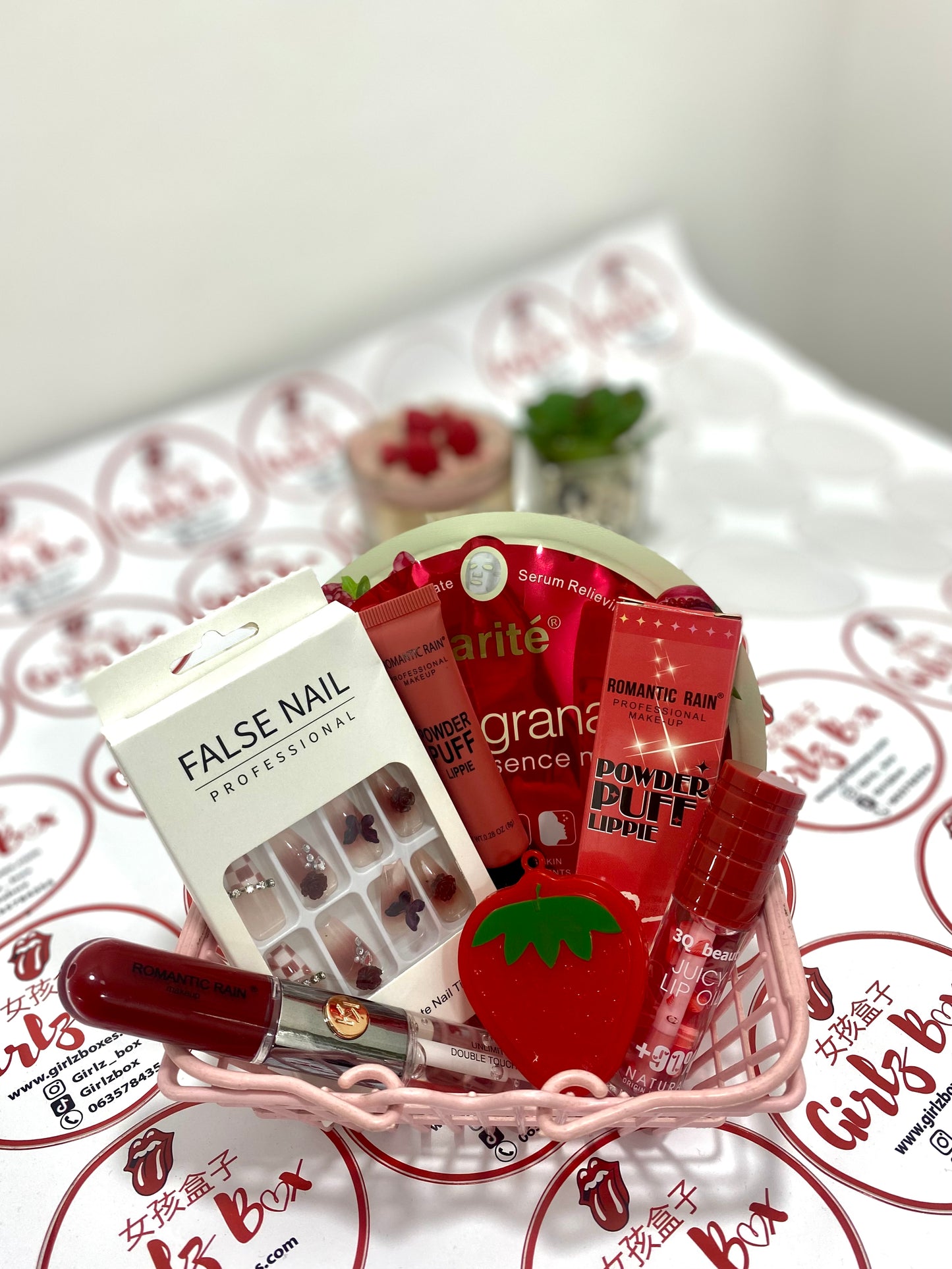 Red queen box maquillage