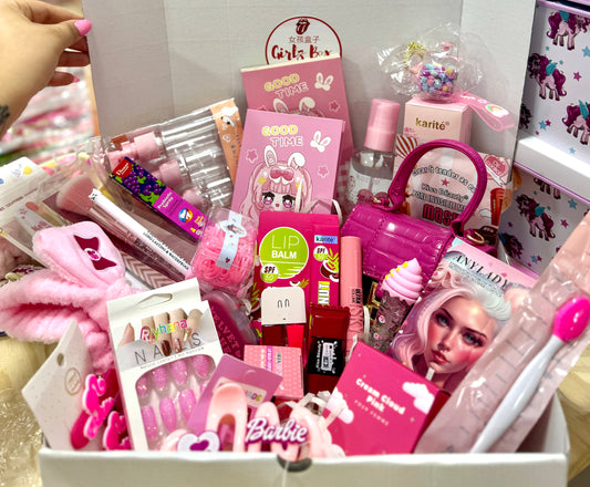 Extra pink box pour filles maquillage parfum accessoires cheveux - Girlzbox
