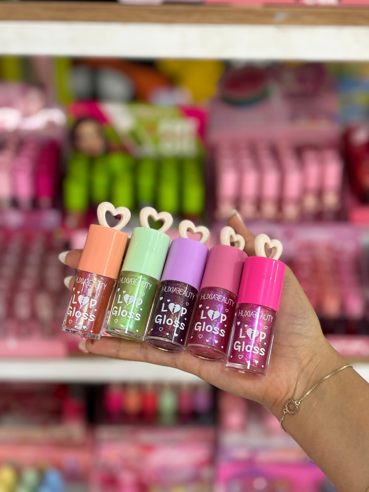Lip gloss shiny rose naturel 1pcs - Girlzbox