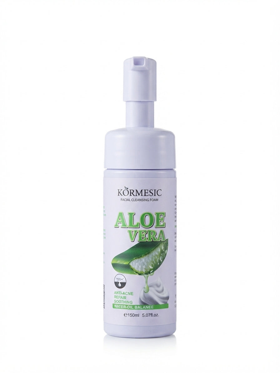 Aloe vera nettoyant pour le visage tout types de peaux - Girlzbox