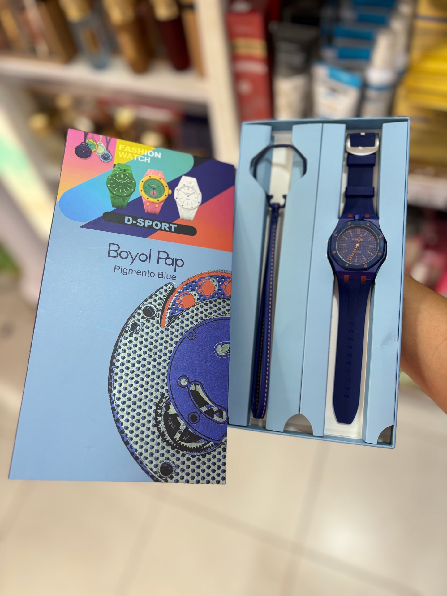 Watch trendy d-sport bleu - Girlzbox
