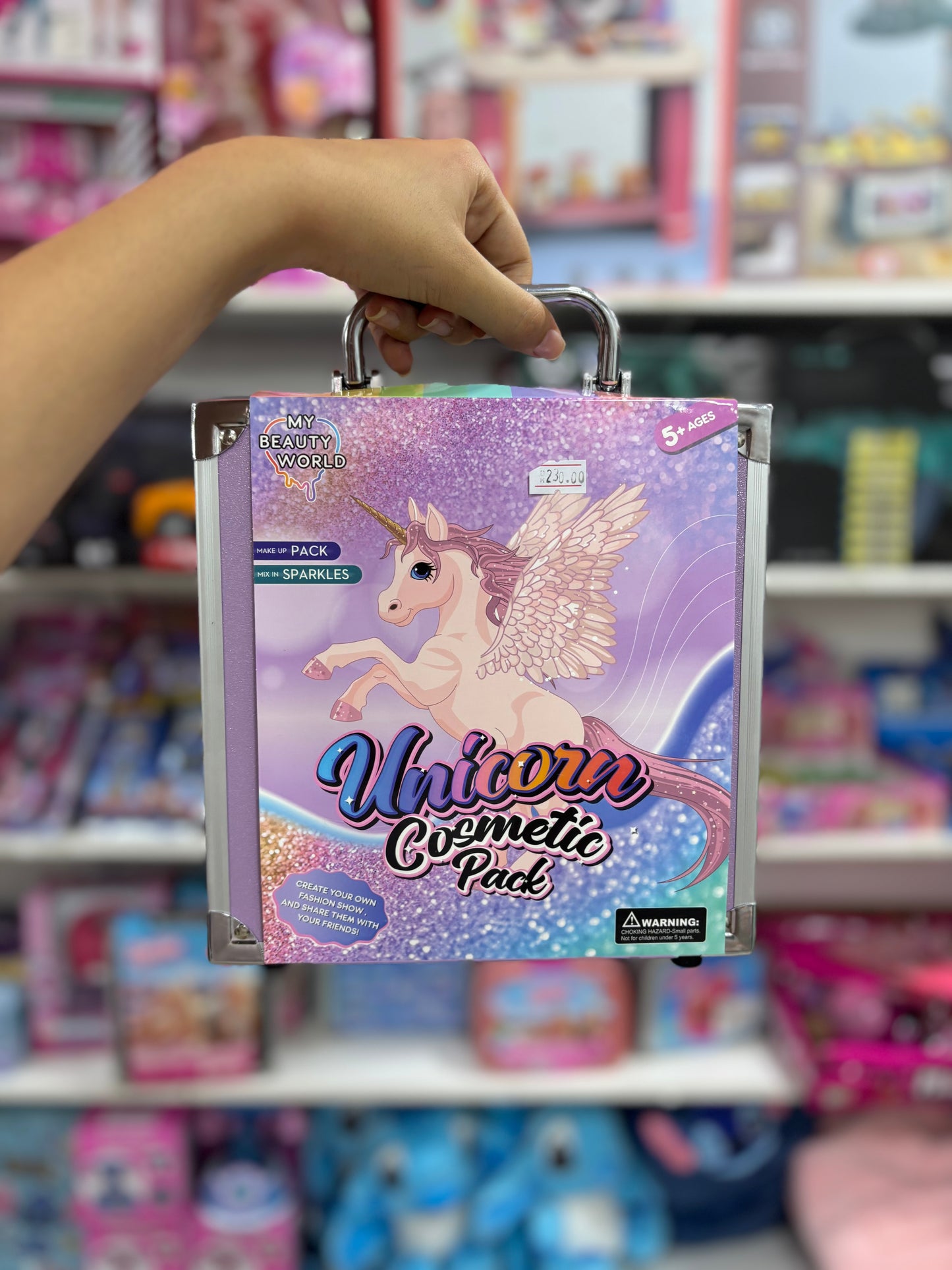 Unicorn cosmetic pack set cadeau maquillage pour fille enfant - Girlzbox