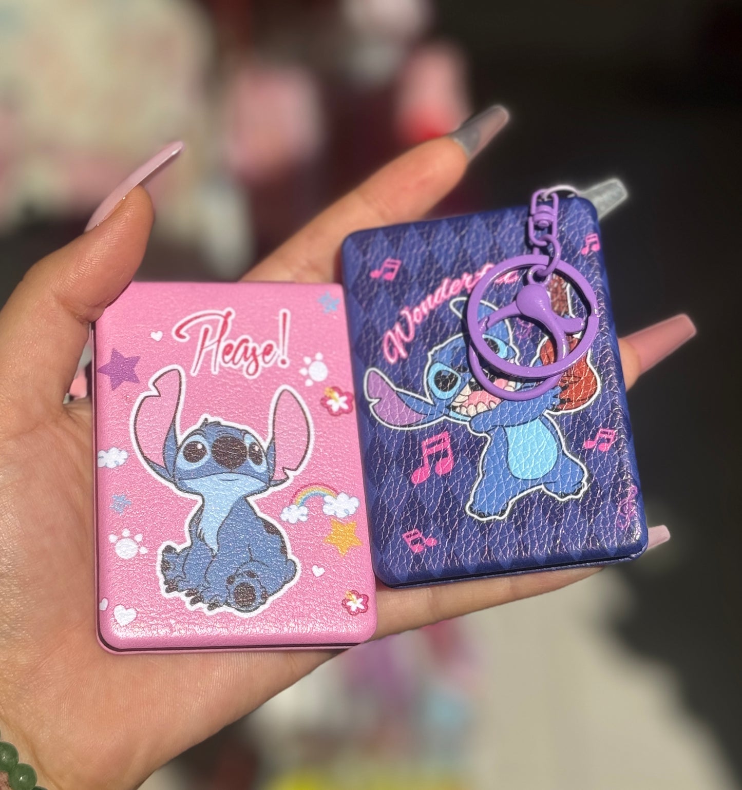 Miroir et porte clé stitch- Girlzbox