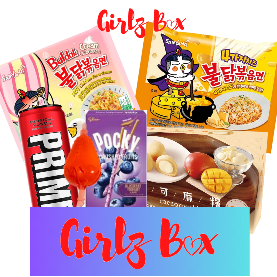 Medium dégustation asian box ramen noodels pocky jelly - Girlzbox