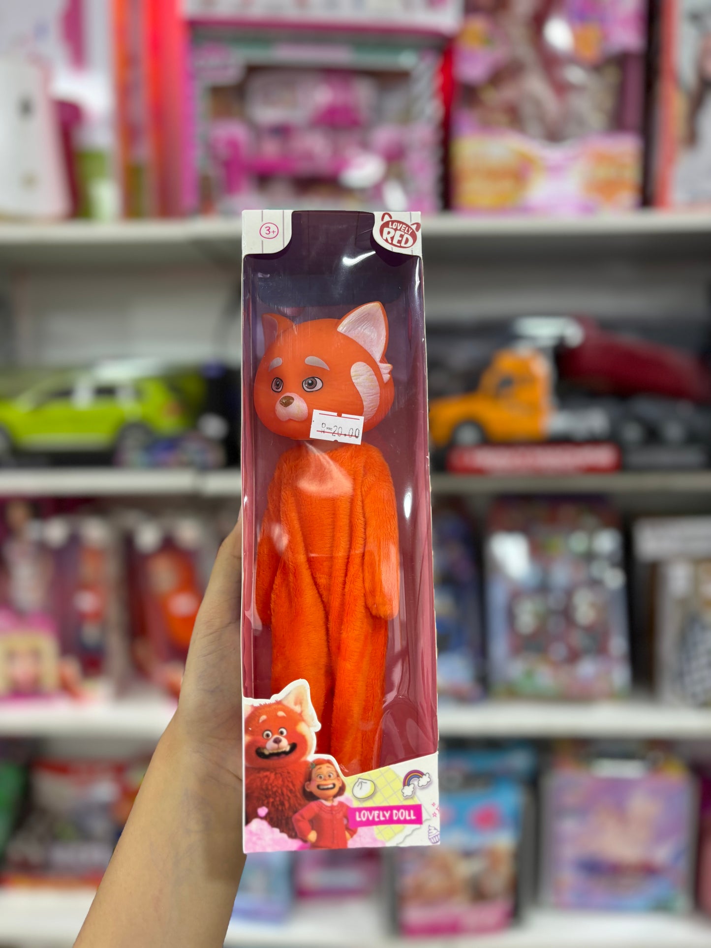 Lovely red poupée jouet - Girlzbox