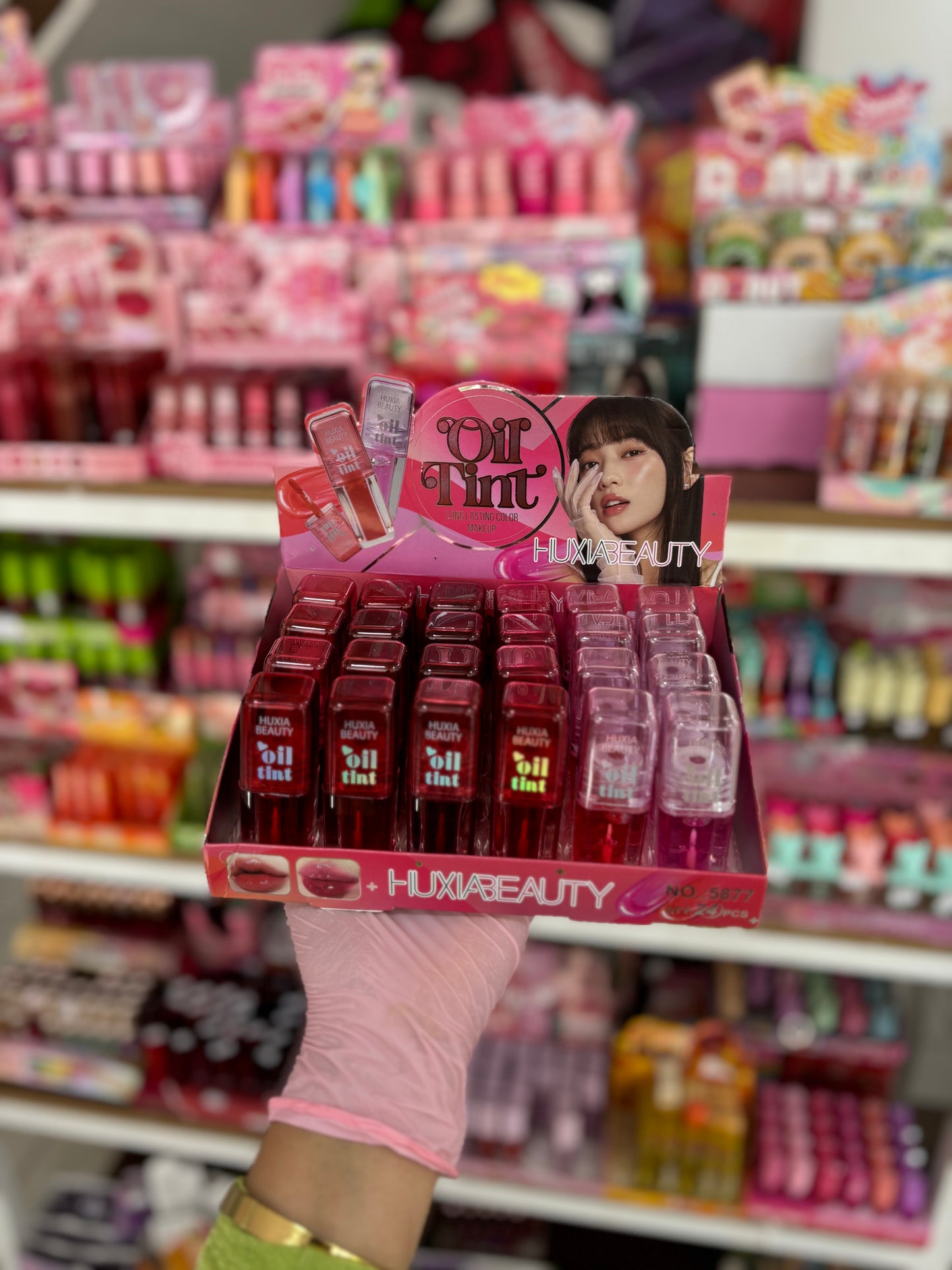Lip tint gloss tendance couleur rose très claire - girlzbox