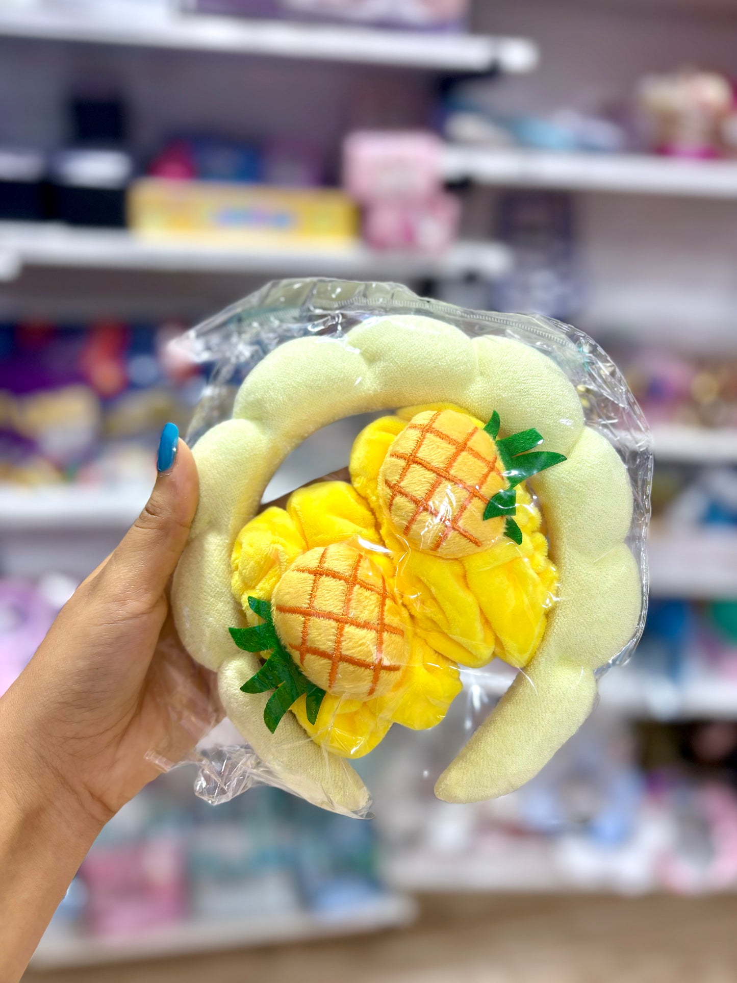 Skin care bandeau et bandeau fruits motif aleatoire - Girlzbox