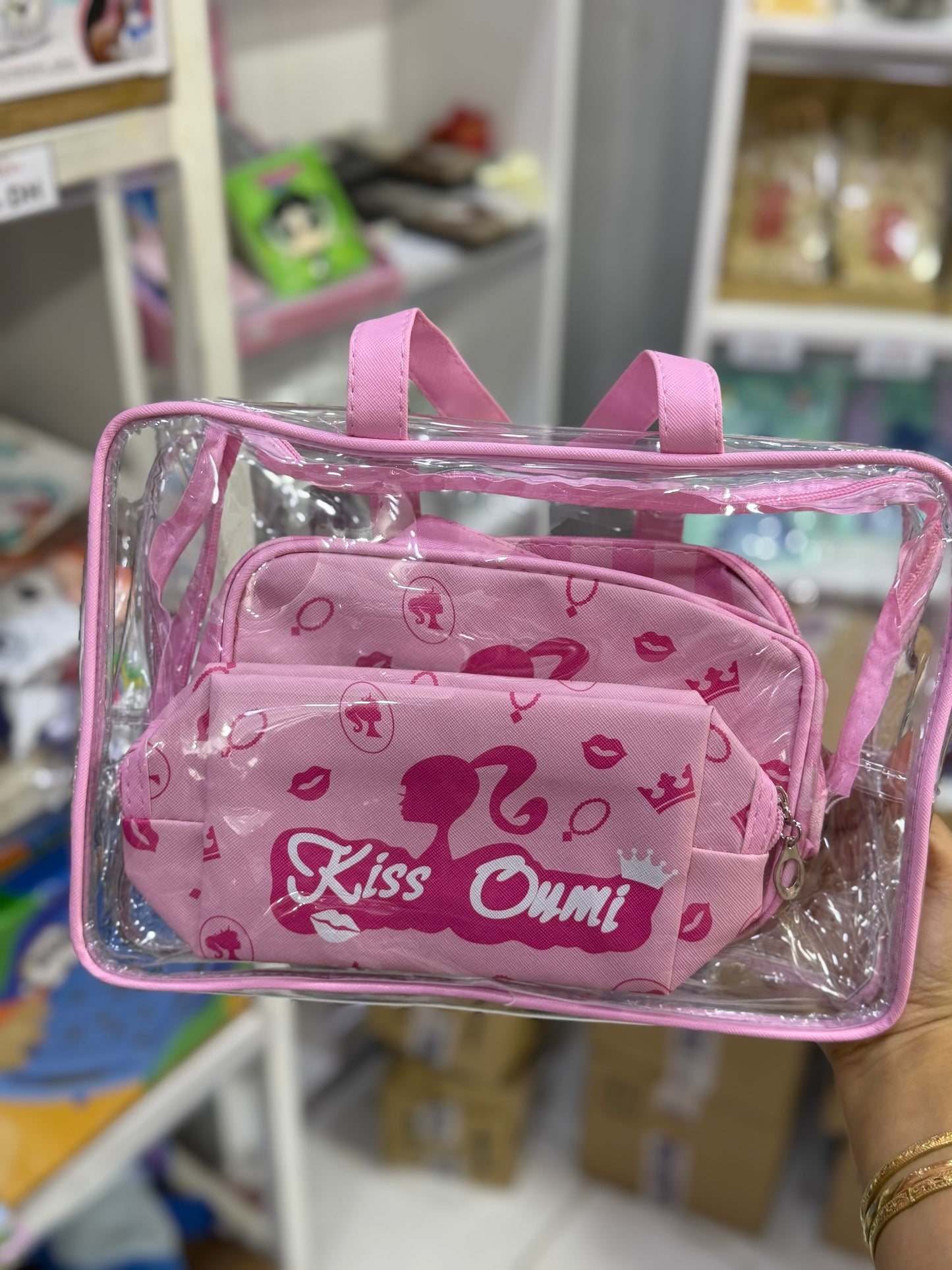 Grande trousse 3 pièces barbie - Girlzbox