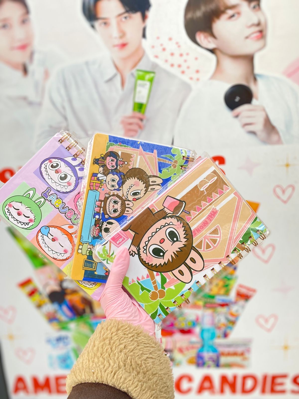 Bloc notes labubu back to school - Girlzbox