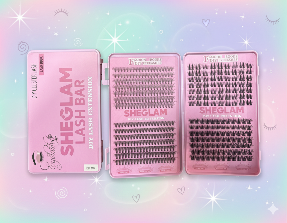 Lash bar pack des faux cils mix sheglaam - Girlzbox