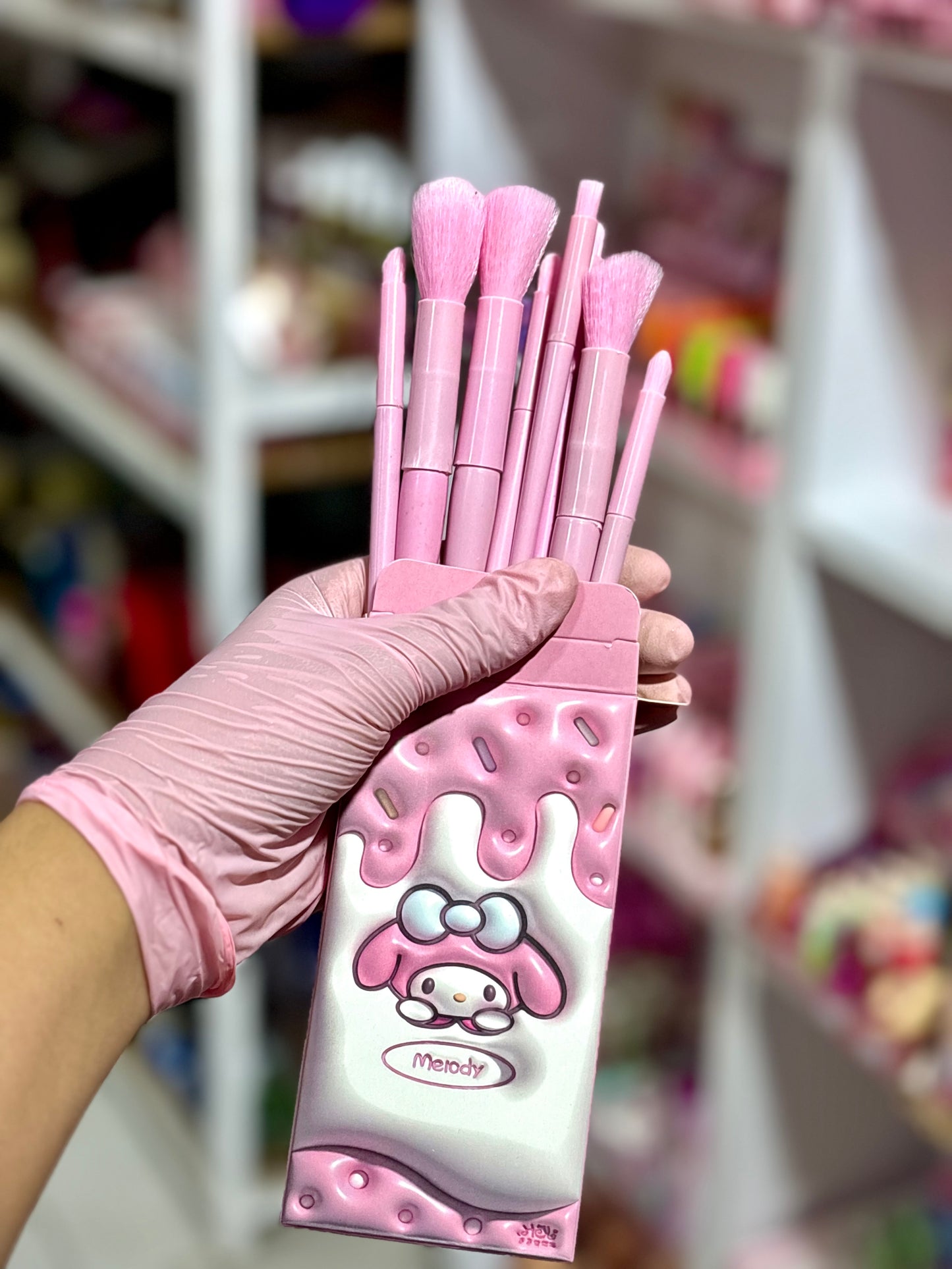 Pack sanrio pinceaux couleur aléatoire 7pcs - Girlzbox