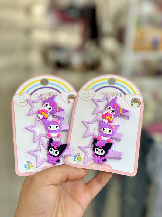 Barrette pour les cheveux kuromi - Girlzbox