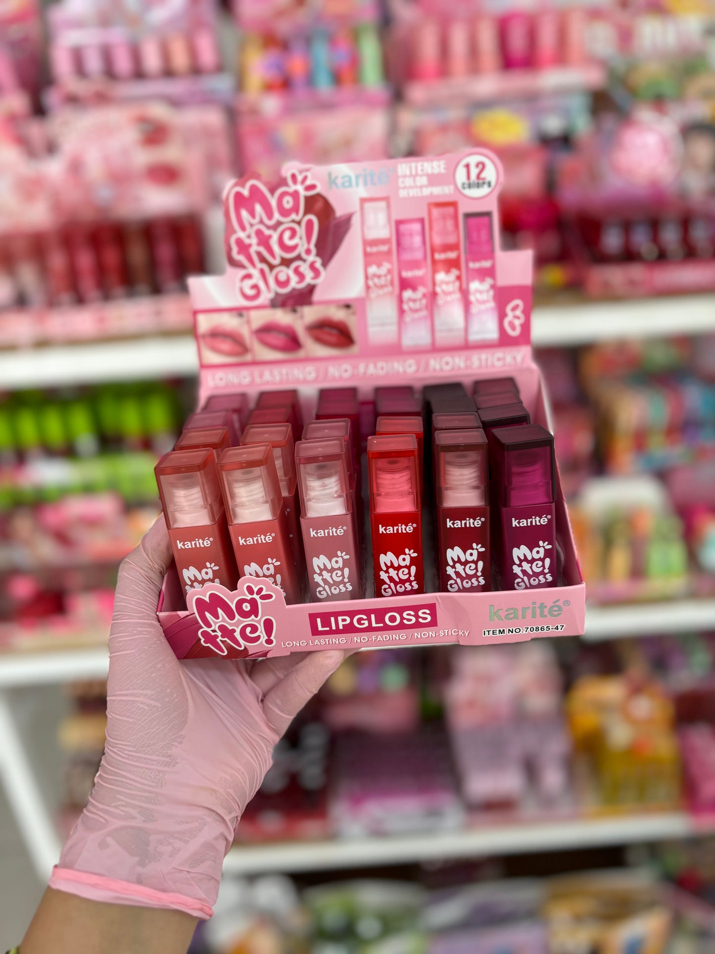 Lip gloss matte tendance couleur - girlzbox