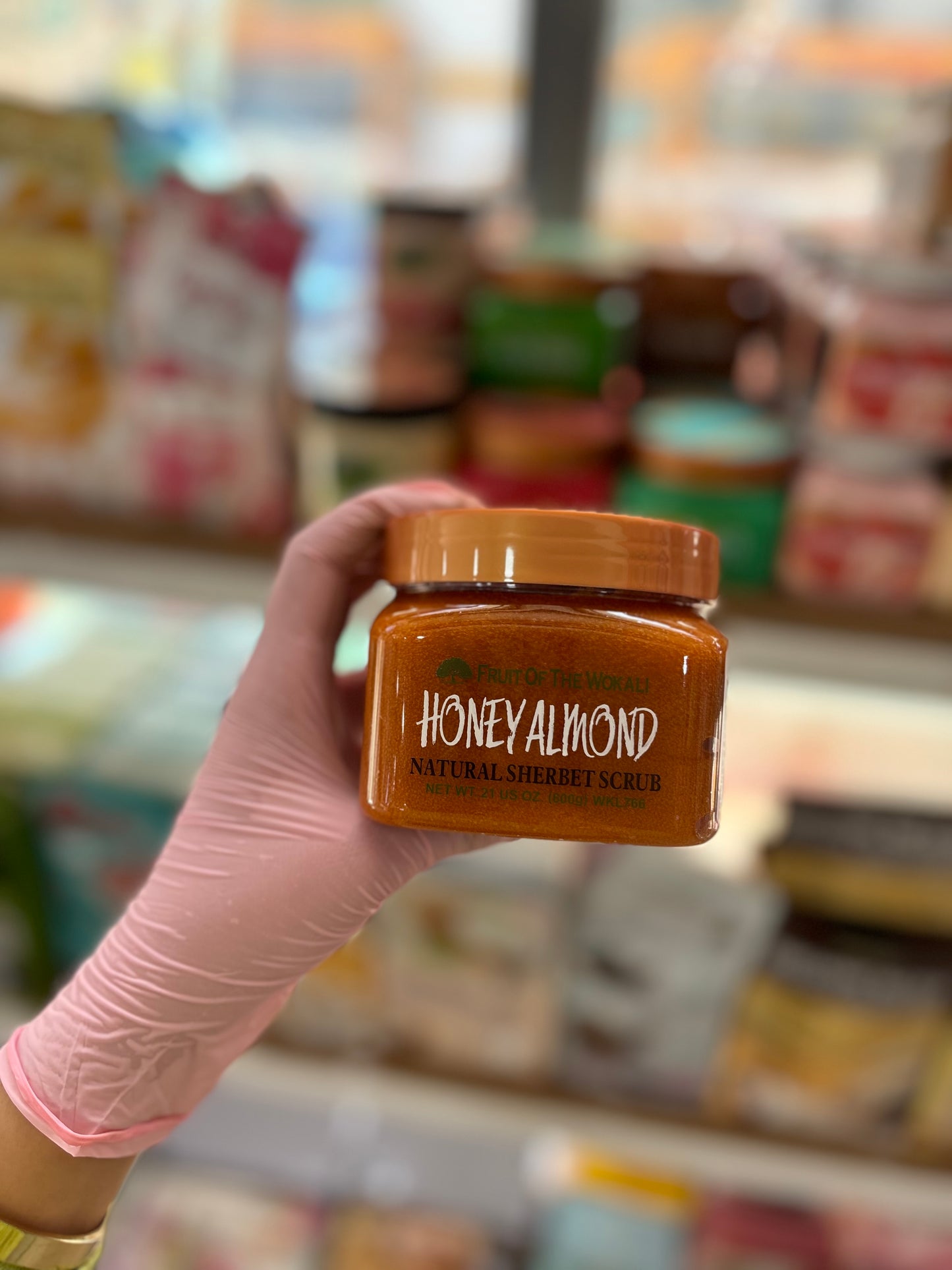 Gommage pour le corps miel amande - girlzbox