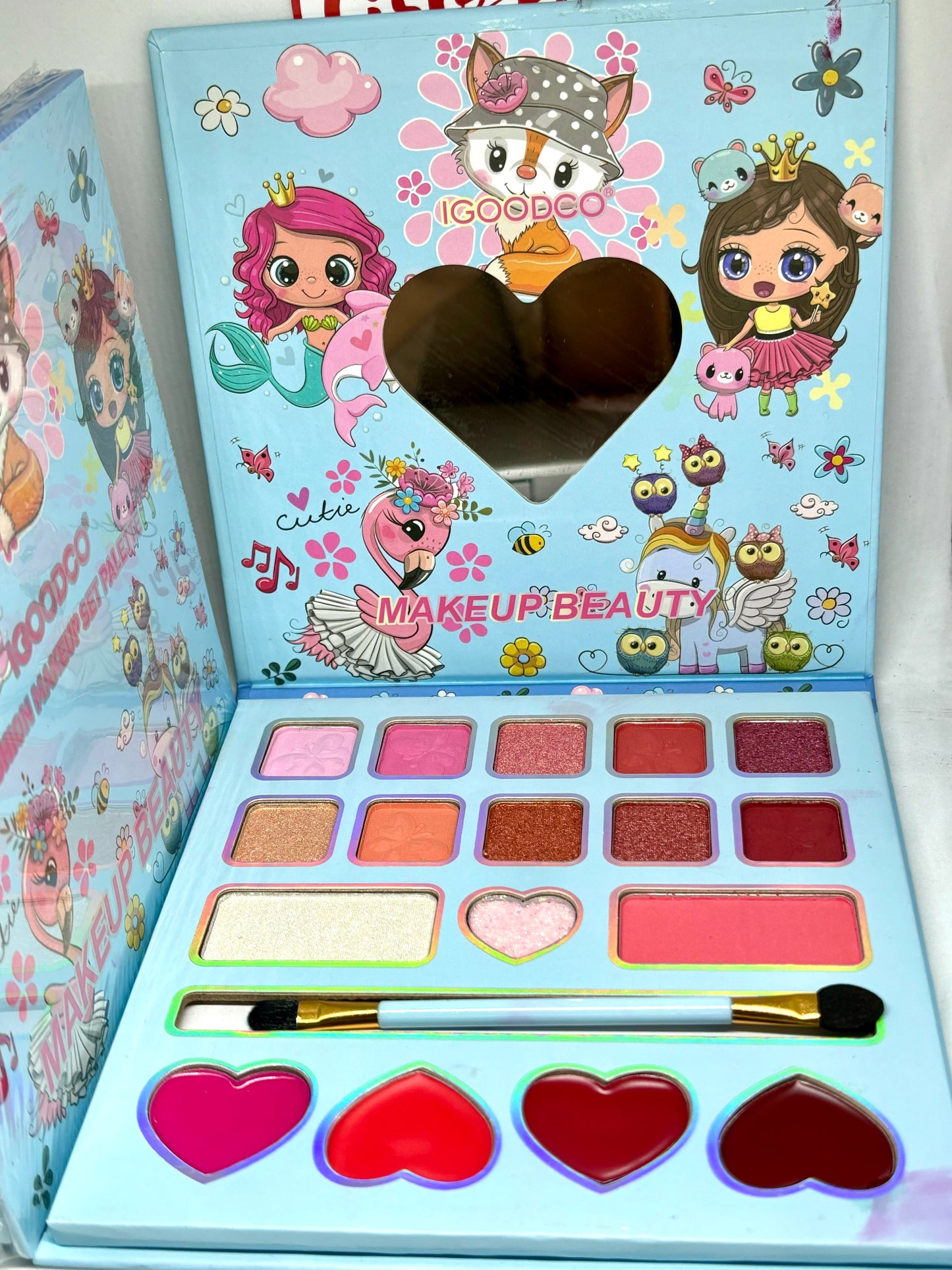 Makeup beauty palette fille fards à paupières rouge à lèvres - Girlzbox