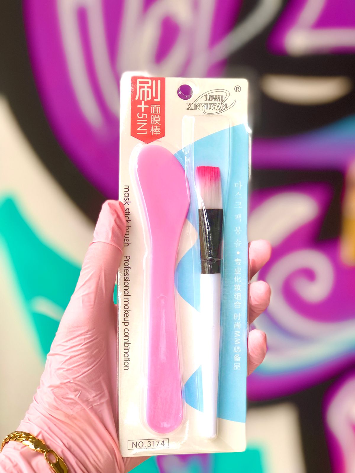 Pinceaux pour appliquer les masques- girlzbox