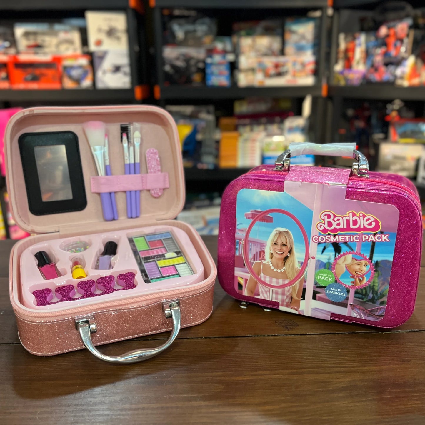 Barbie cosmetic pack set cadeau maquillage pour fille enfant - Girlzbox