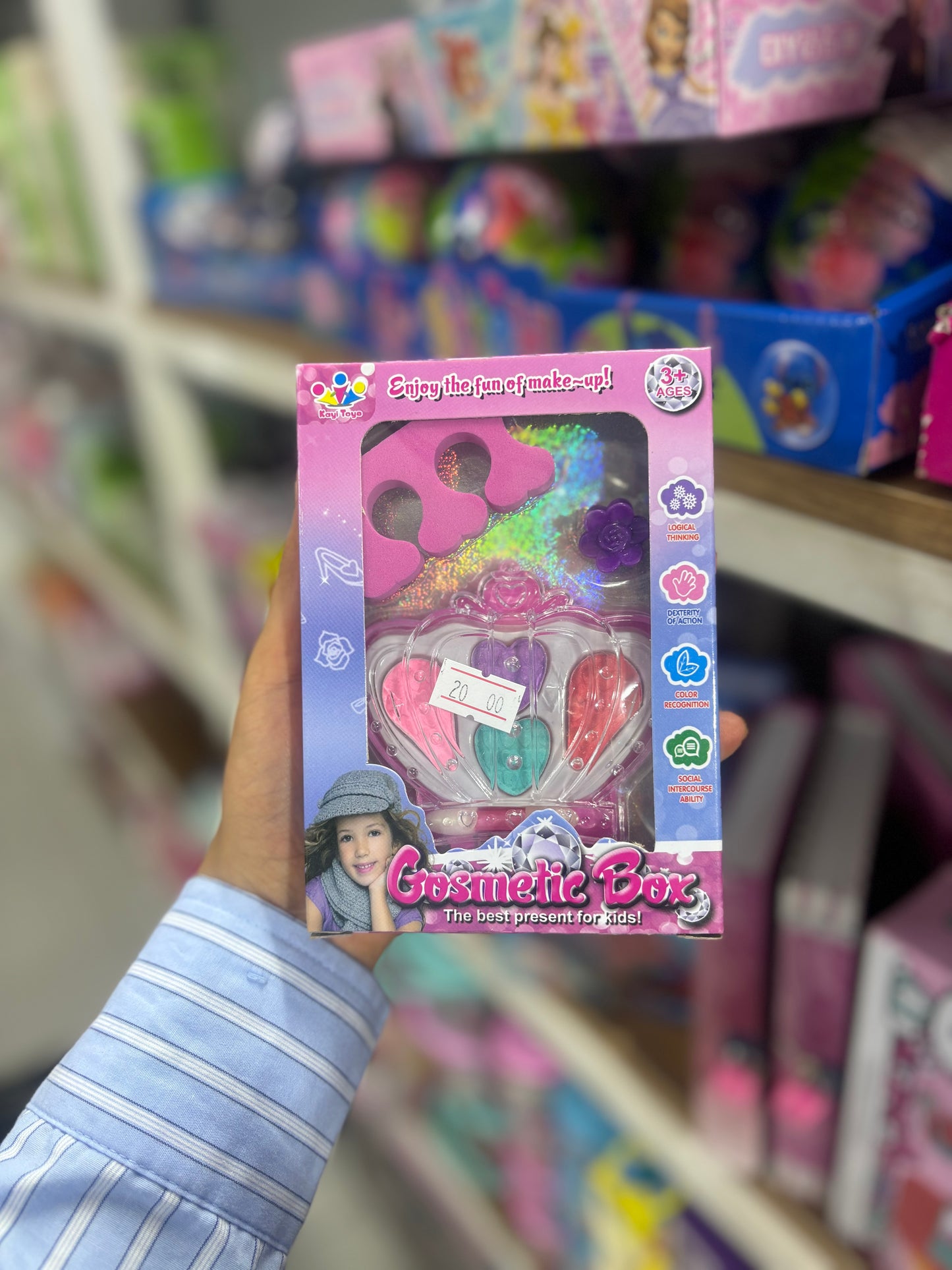 Petite Palette fards à paupières pour petite fille maquillage jouet - Girlzbox