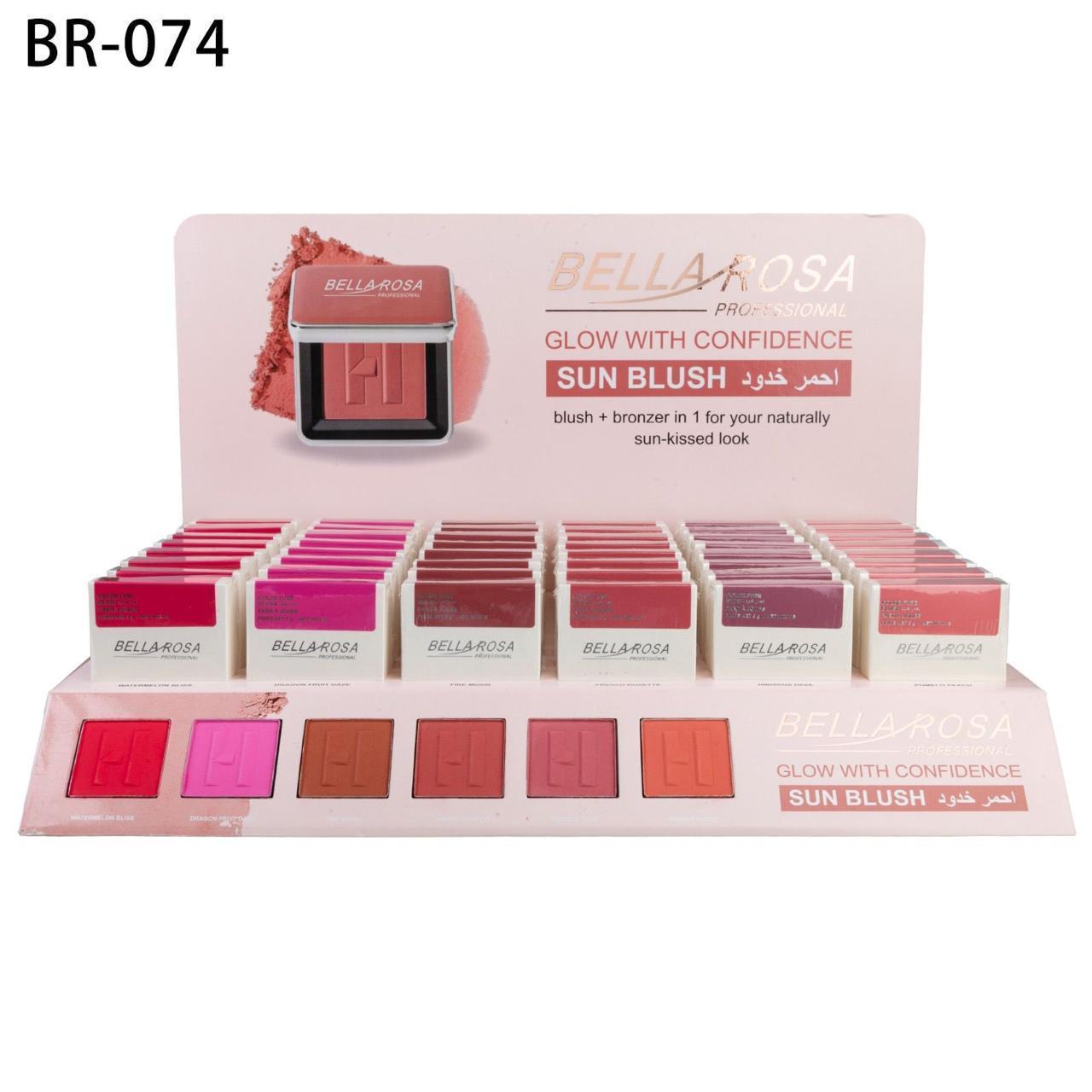 Glow sun blush bronzer pigmenté professionnel