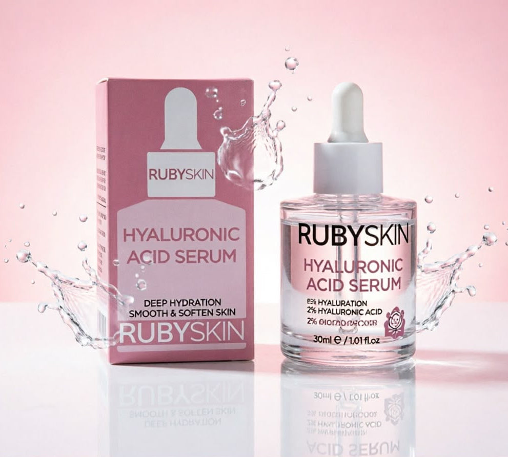 Hyaluronic acid serum hydratation profonde pour le visage - Girlzbox