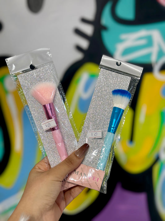 Pinceau unique pour fards à joue 1pcs couleur aléatoire - Girlzbox