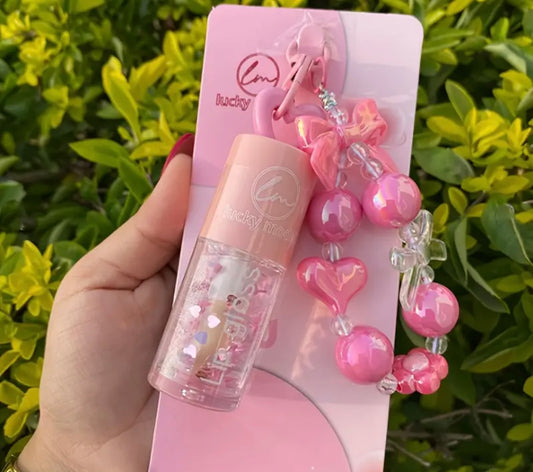 Lip gloss porte clés bracelet cute - Girlzbox