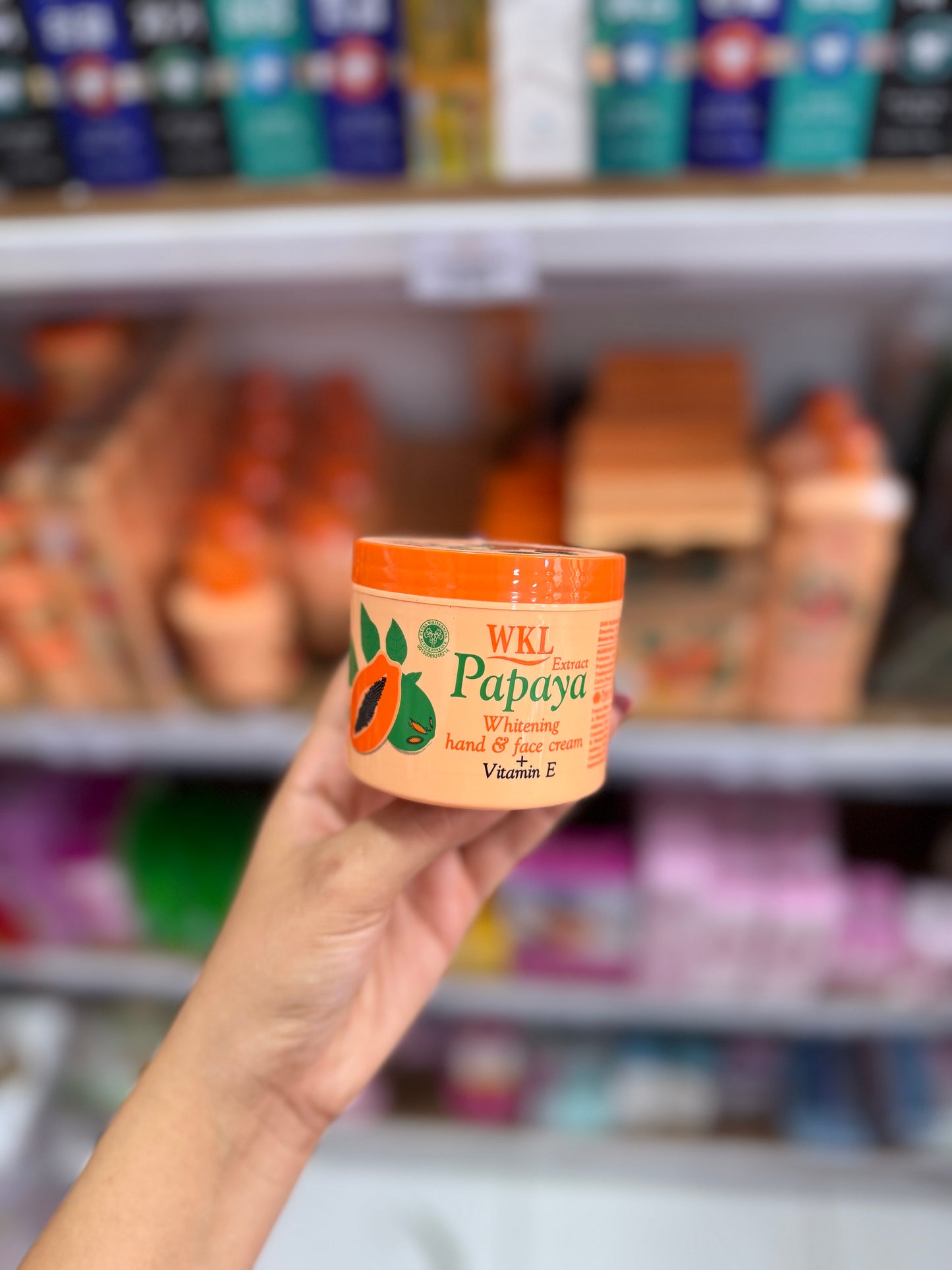 Creme papaya éclaircissant mains et visage - Girlzbox