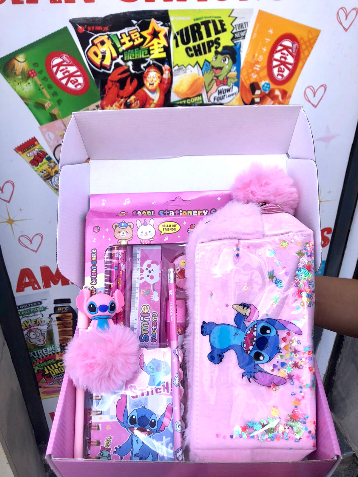 Stitch mini box rentrée scolaire - Girlzbox