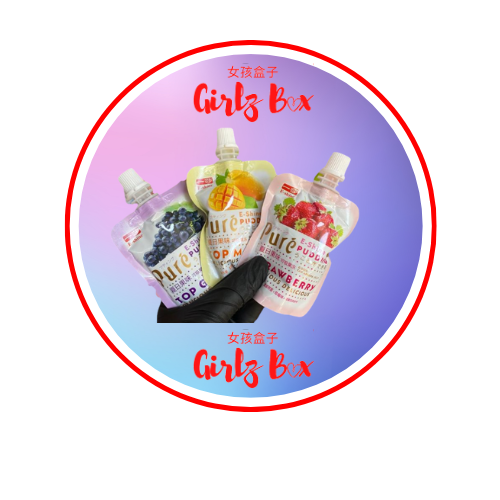 Jelly jus mangue fraise raisin goûts aléatoires une pièce -girlzbox - alimentation asiatique -korean food