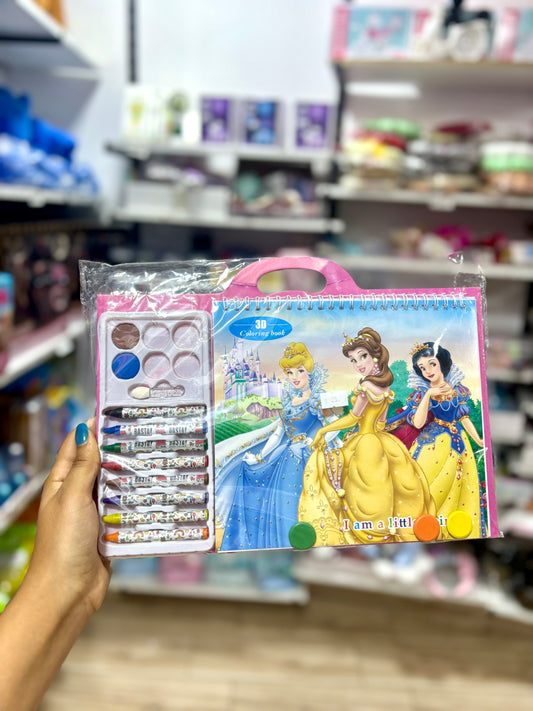 Pack coloriage et pienture pour fille back to school  - Girlzbox