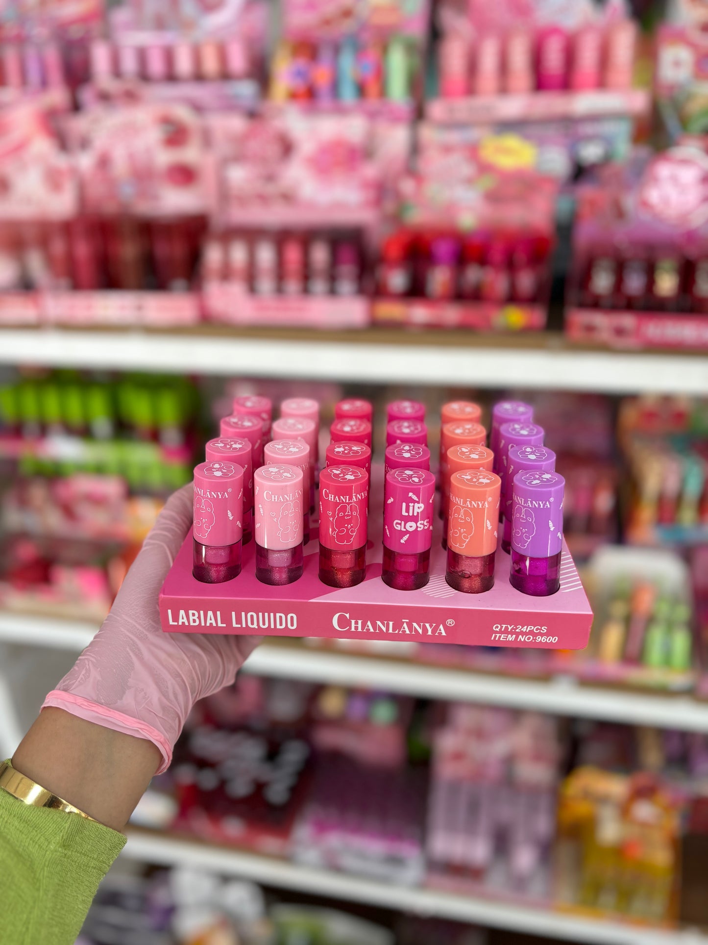 Lip gloss tendance couleur rose très claire - girlzbox