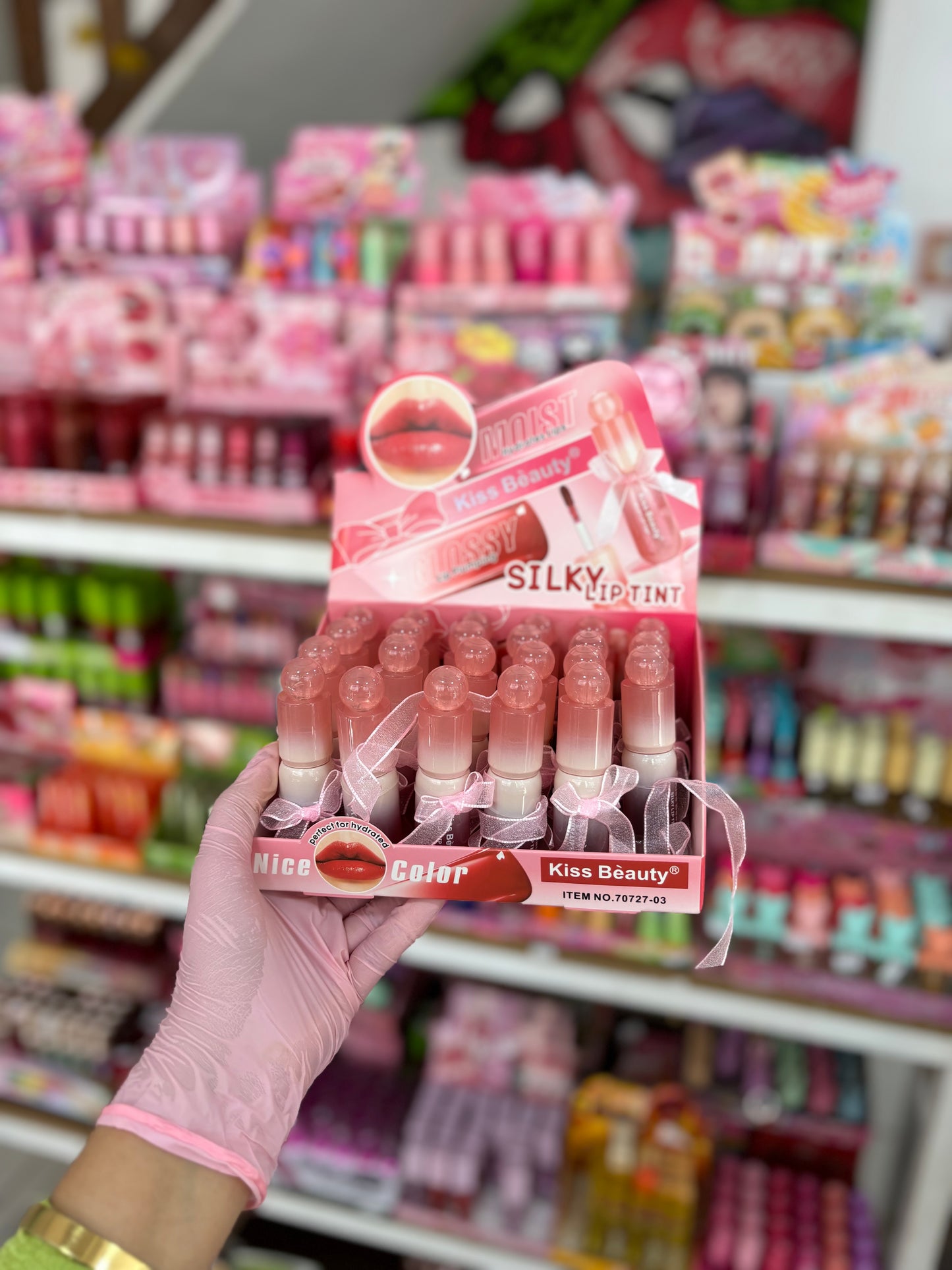 Lip tint gloss tendance couleur rose très claire - girlzbox