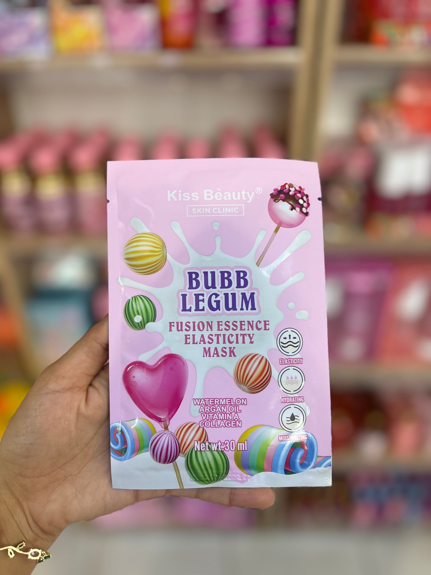 Bubble gum refresh and firm mask masque pour le visage - Girlzbox