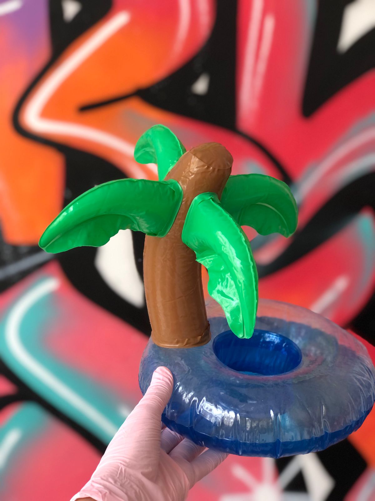 Bouée porte verre pour piscine - Girlzbox