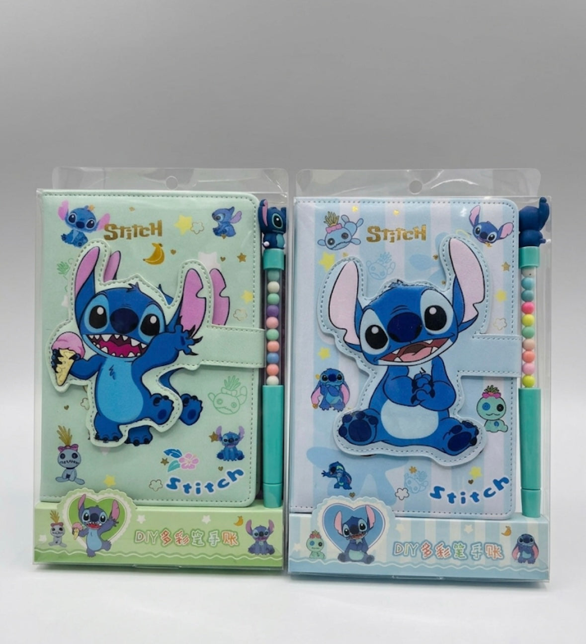 Agenda bloc notes stitch avec stylo pack cadeau - Girlzbox