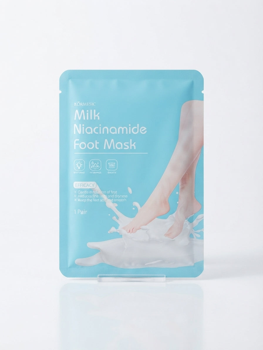 Milk Niacinamide Masque soin des pieds - Girlzbox